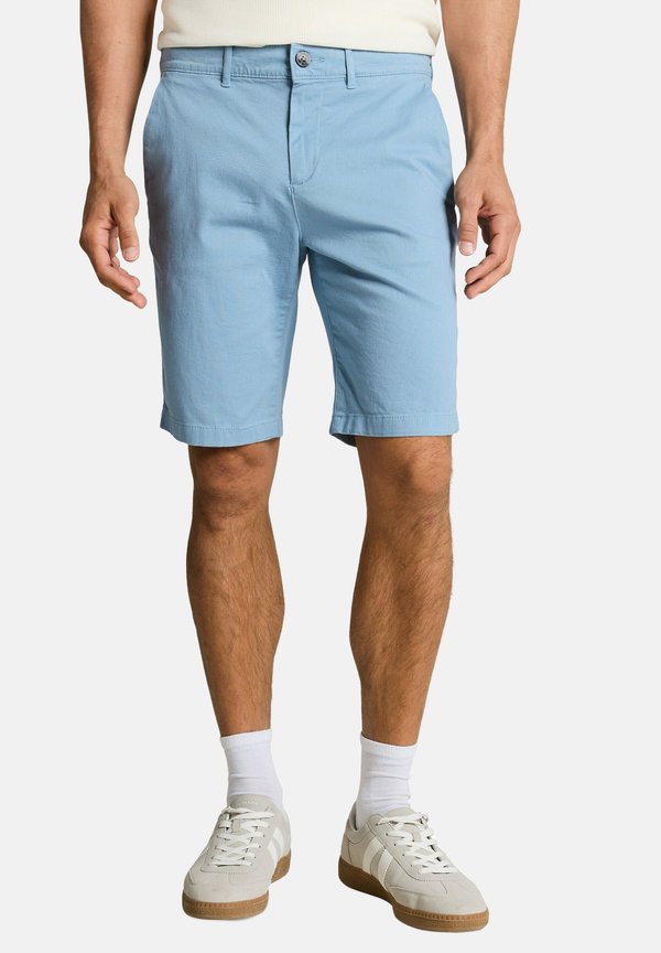 TOM TAILOR TTSLIM CHINO SHORTS - Shorts - mountain spring blue
