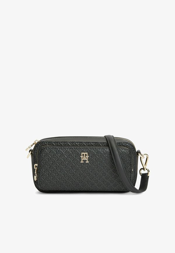 Tommy Hilfiger MONOGRAM CAMERA - Clutch - black