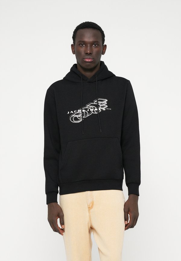 Jack & Jones JCOFUSION BRANDING - Hoodie - black