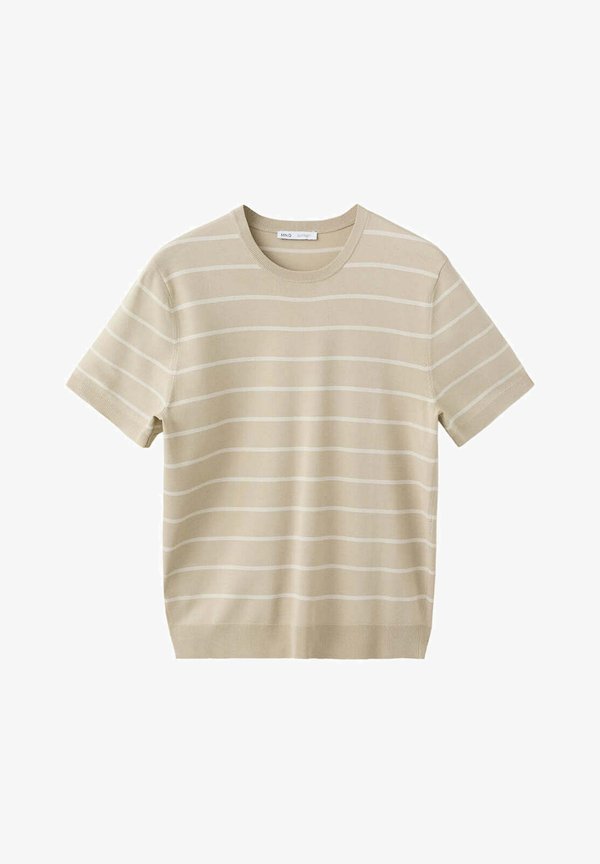 Mango ADULT - Print T-shirt - sand
