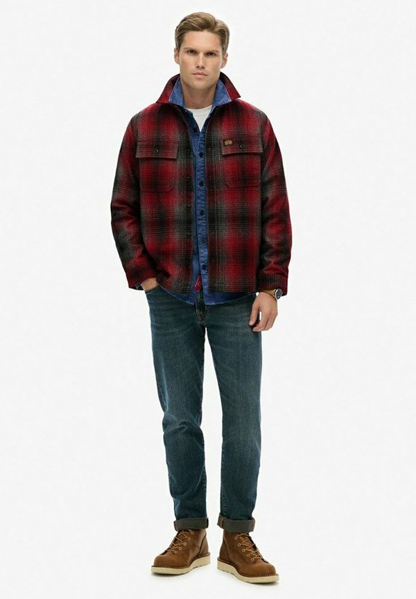 Superdry & Co Summer jacket - western ombre red