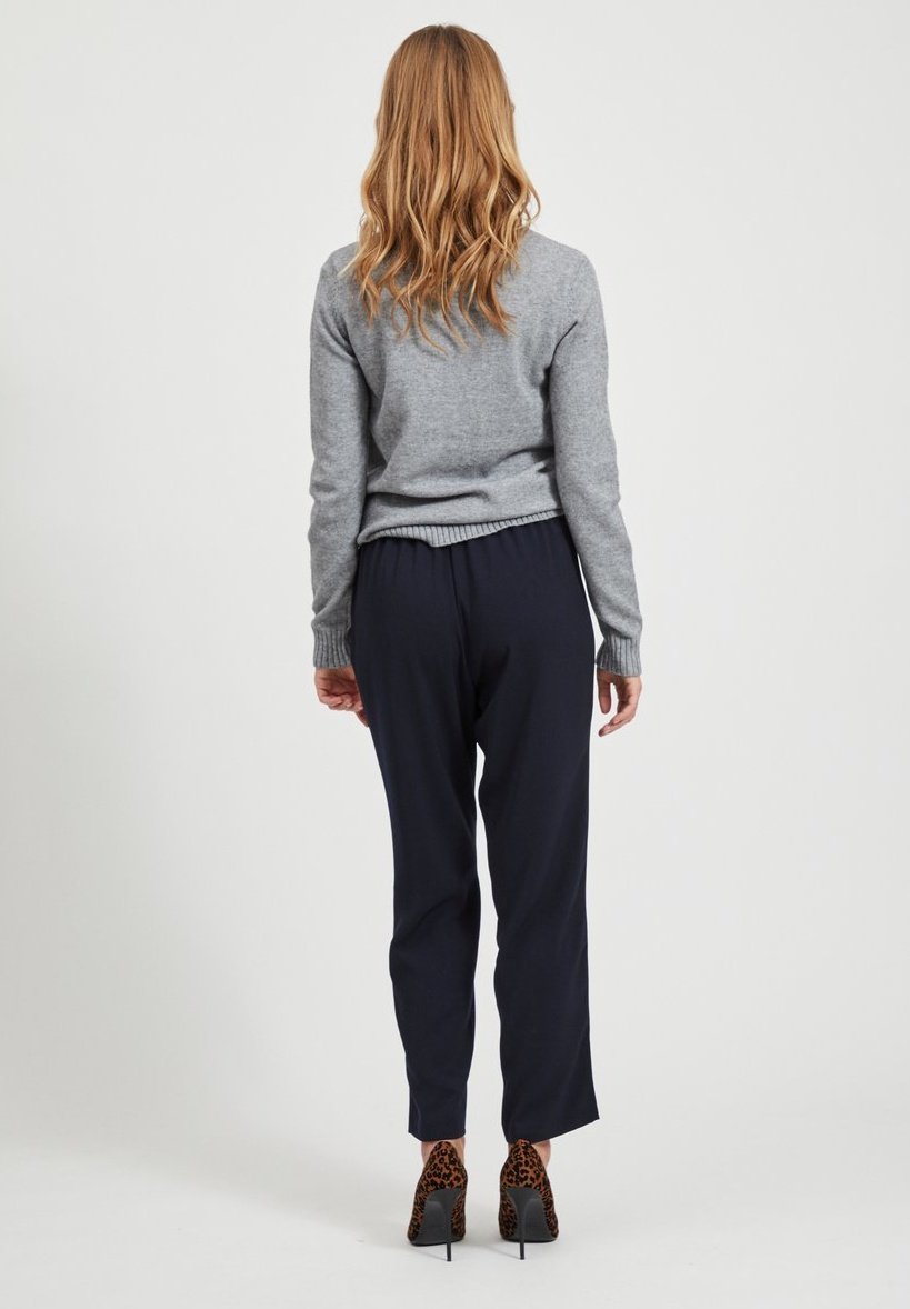 VILA VIRIL V-NECK L/S KNIT TOP - NOOS