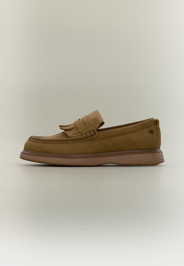 Tommy Hilfiger COMFORT FRINGE LOAFER - Slip-ons - coconut grove
