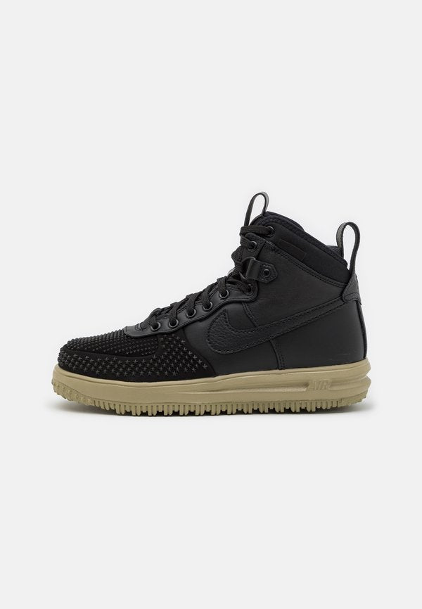 Nike Sportswear LUNAR FORCE 1 DUCKBOOT UNISEX - High-top trainers - black/neutral olive