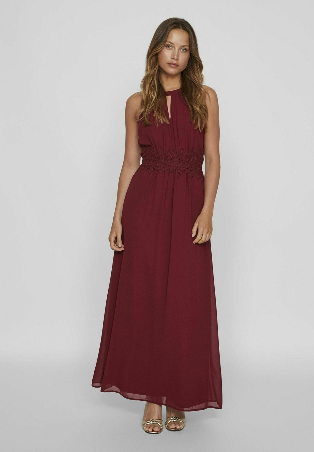 VILA VIMILINA HALTERNECK MAXI DRESS - NOOS/OC