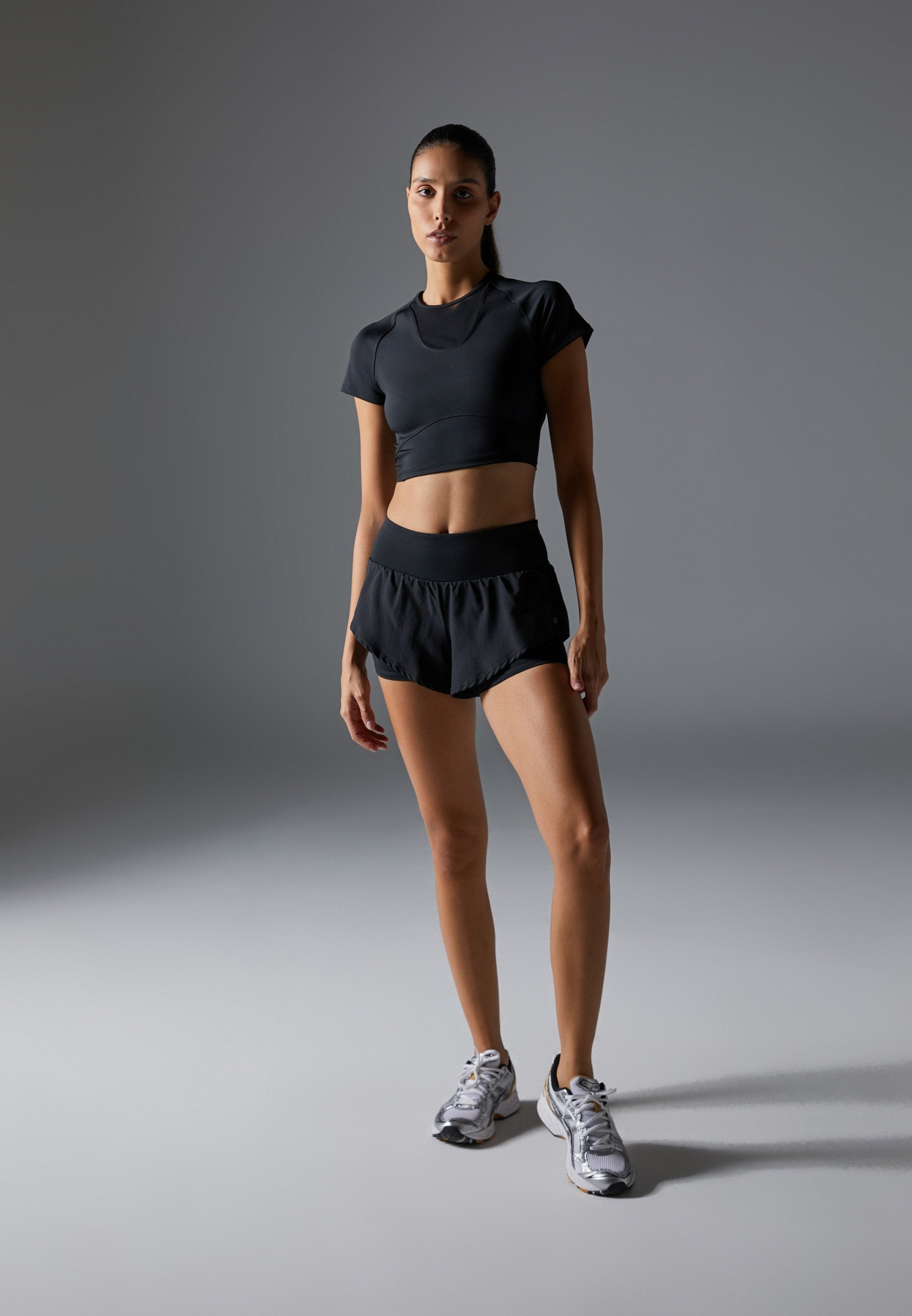 Even&Odd active CROPPED SPORTS T SHIRT