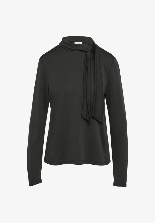 s.Oliver Long sleeved top - schwarz