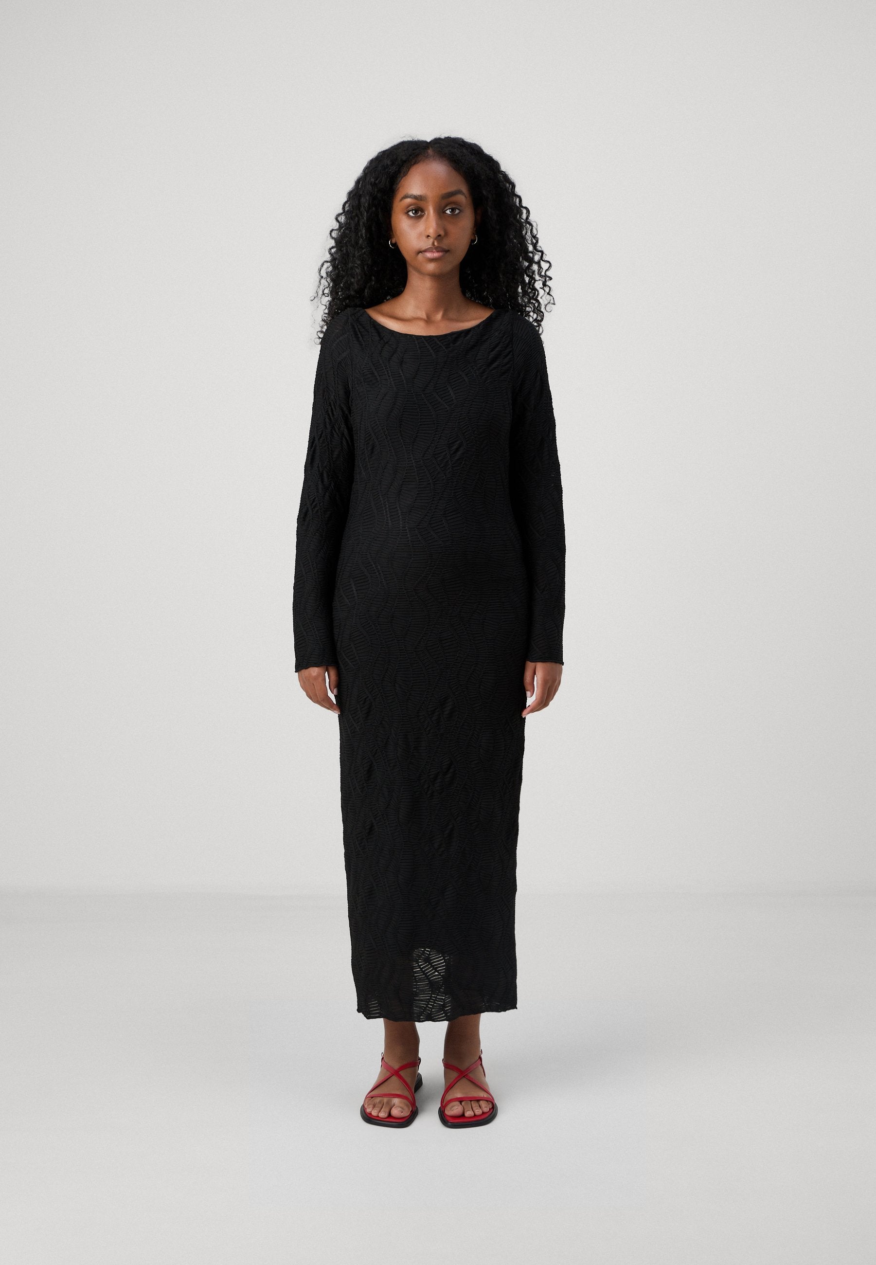 Gina Tricot Petite PETITE TEXTURED DRESS