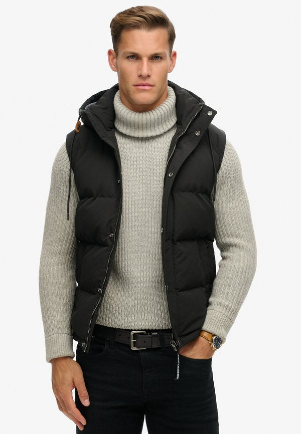 Superdry & Co Waistcoat - noir