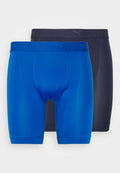 Puma MEN SPORT LONG 2 PACK - Boxer briefs - blau
