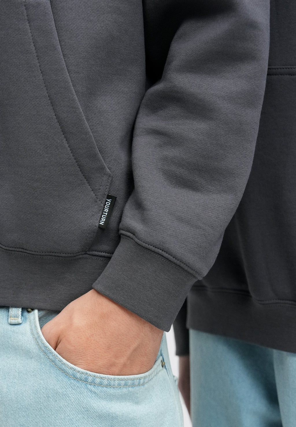 YOURTURN UNISEX RELAXED FIT HOODIE