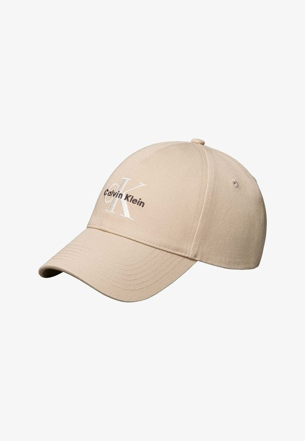 Calvin Klein MONOLOGO BASEBALL - Cap - crockery