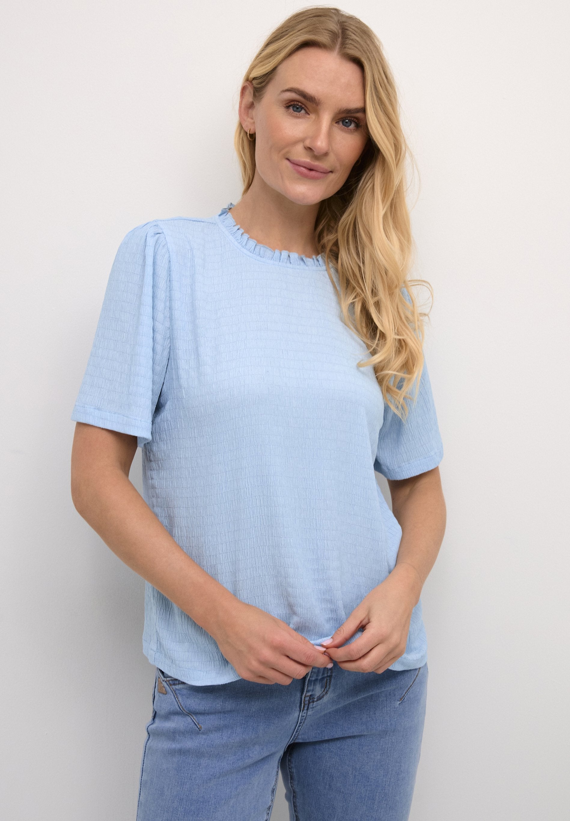Cream CRFENJA SHORT SLEEVE
