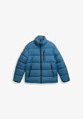 TOM TAILOR PUFFER AUS WASSERABWEISENDEM - Winter jacket - real teal blue