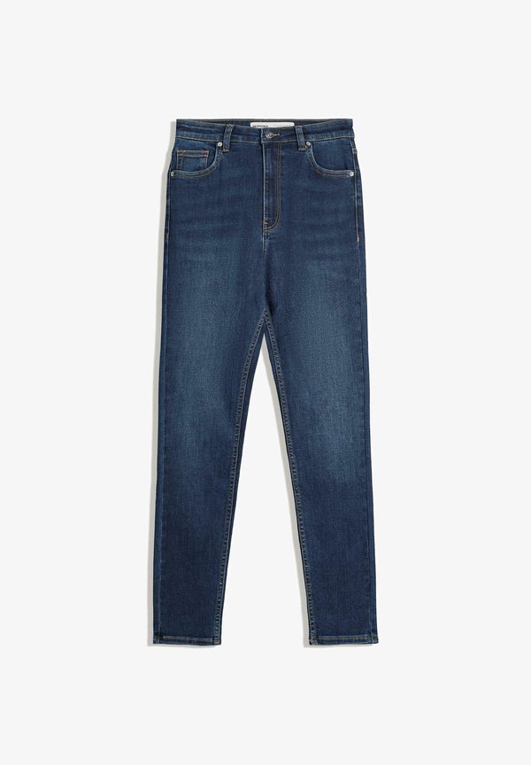 Bershka Jeans Skinny Fit - dark blue