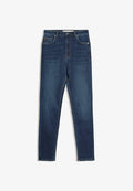 Bershka Jeans Skinny Fit - dark blue