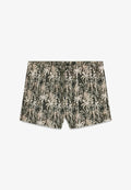 Guess BEDRUCKTE BADEHOSEN - Swimming shorts - grün