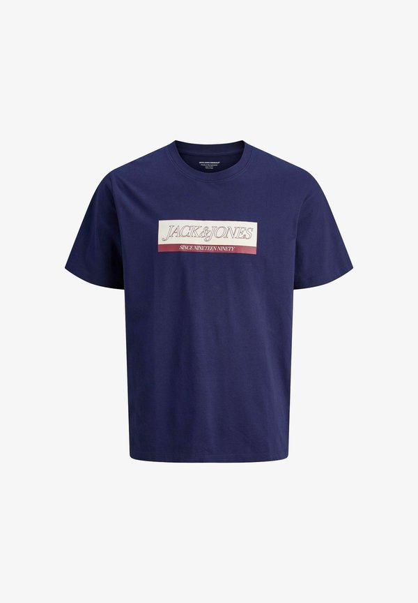 Jack & Jones T- - Print T-shirt - ocean cavern