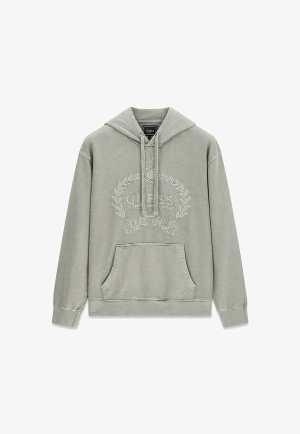 Guess HOODIE - Hoodie - grün