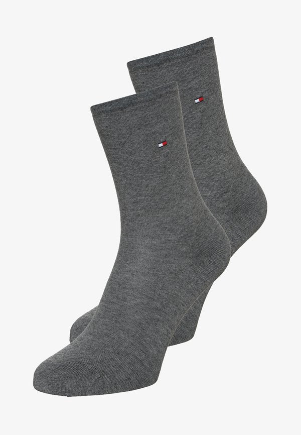 Tommy Hilfiger CASUAL 2 PACK - Socks - middle grey melange