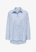 ONLY ONLOREGON ALVA LS REG SHIRT NOOS WVN - Button-down blouse - dusty blue
