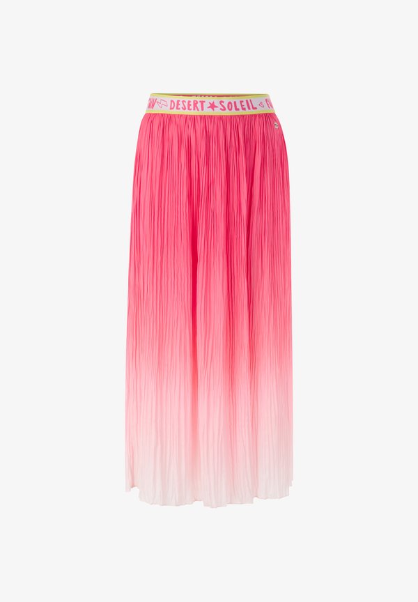 Jack & Jones LUFTIGER MIDI-ROCK "RETHINK TOGEHTER" - A-line skirt - pink lemonade