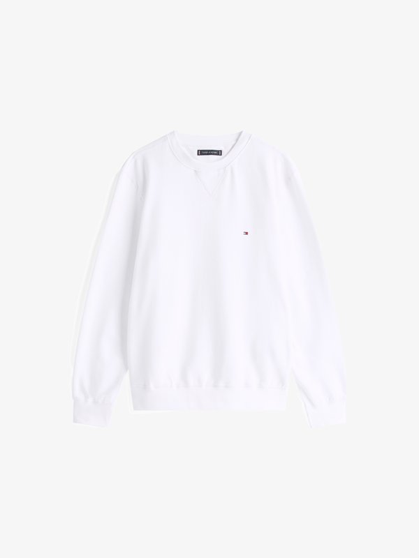 Tommy Hilfiger ESSENTIAL CREWNECK - Sweatshirt - white