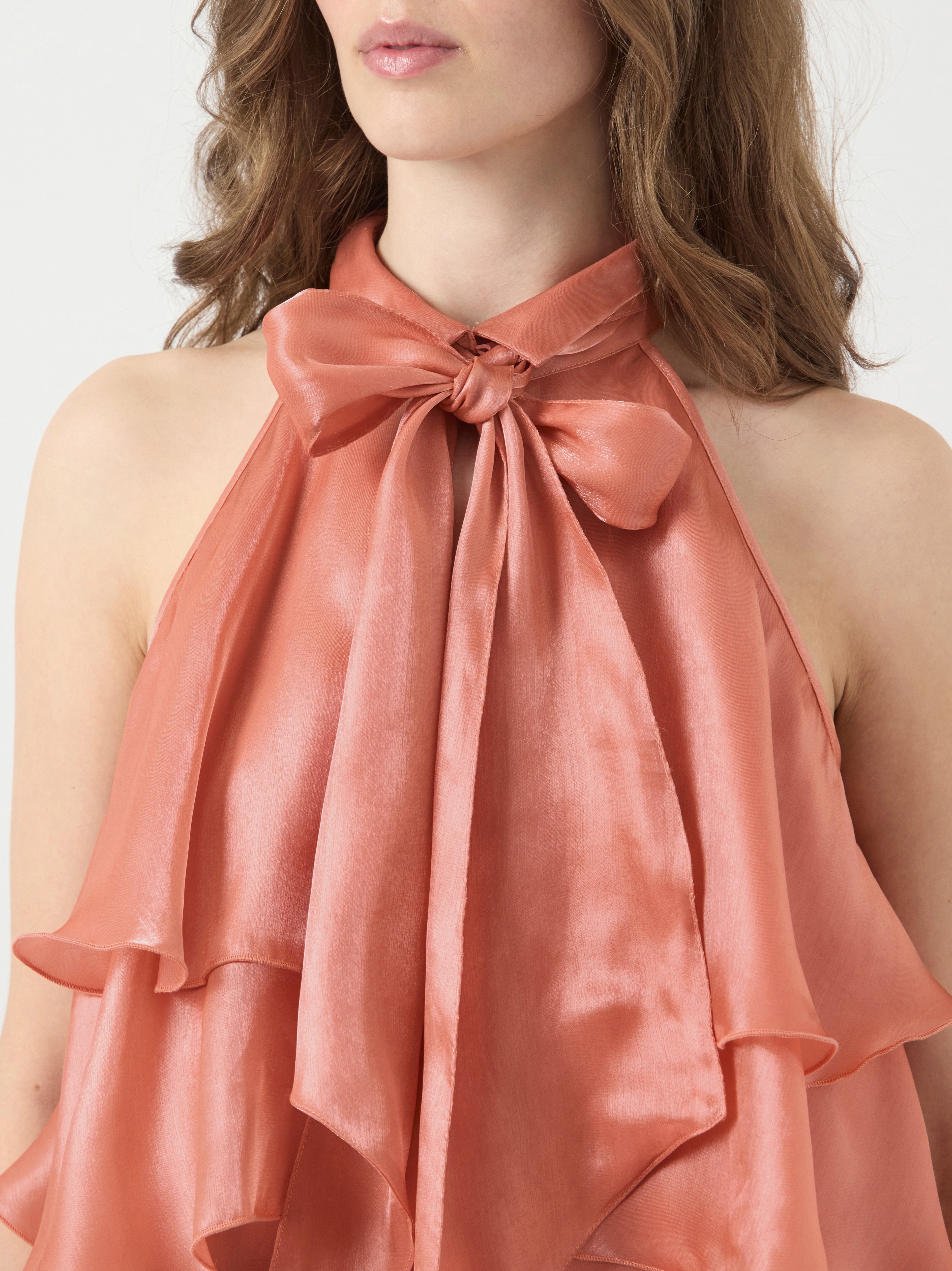 YAS YASELOISE SHINY HALTER NECK