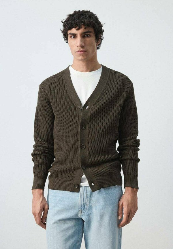 Mango Cardigan - brown