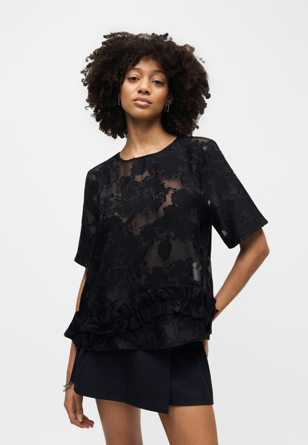 Selected SLFLINA RELAXED RUFFLE