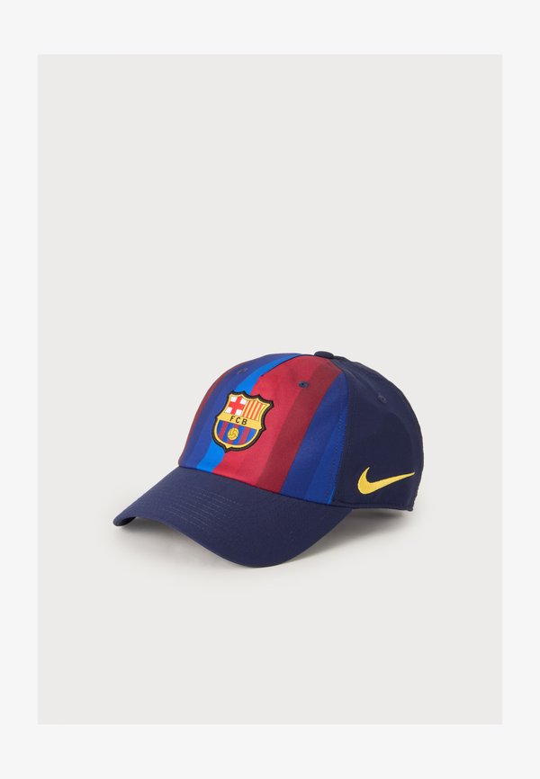Nike Performance FC BARCELONA UNISEX - Cap - blackened blue/mineral yellow
