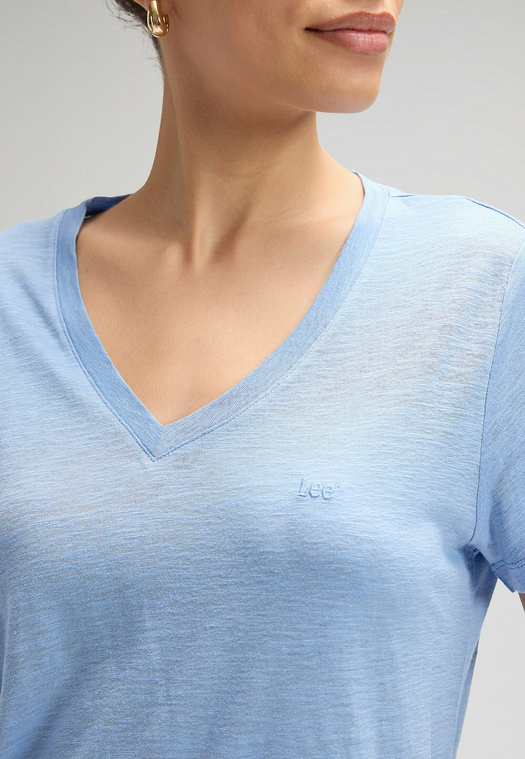 Lee SHORT SLEEVE V NECK TEE  REGULAR FIT
