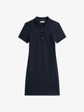 Tommy Hilfiger SLIM DRESS  - Shirt dress - desert sky