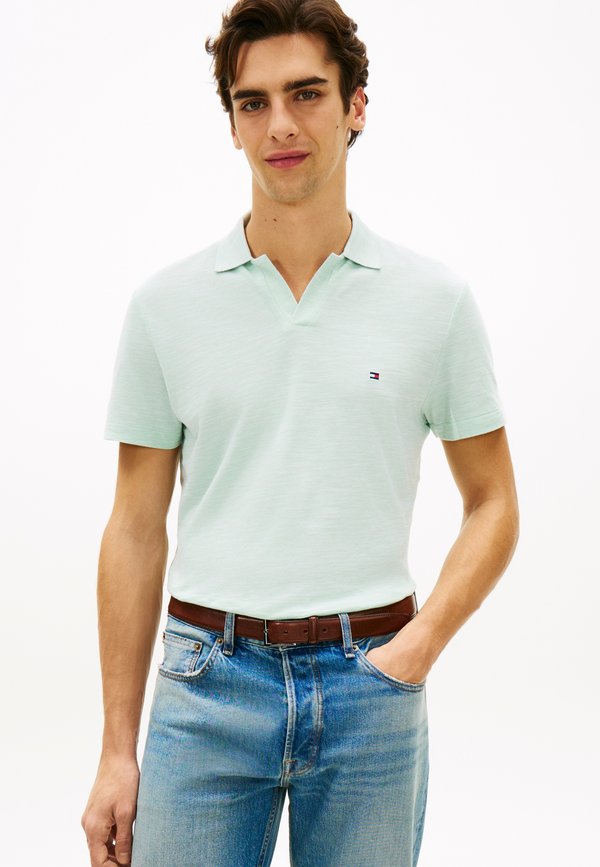 Tommy Hilfiger Polo shirt - crushed mint/white