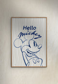 Disney HELLO MICKEY BLUE