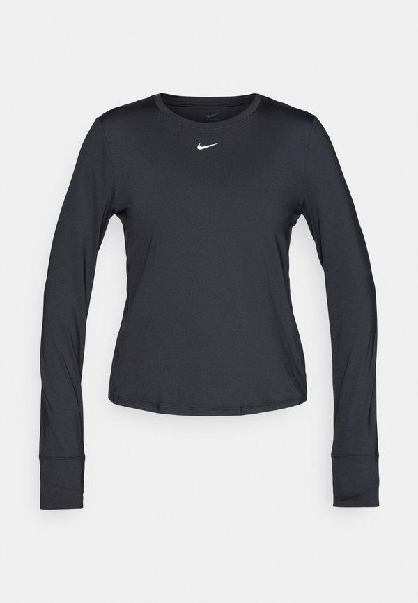 Nike Performance ONE CLASSIC - Long sleeved top - black/white