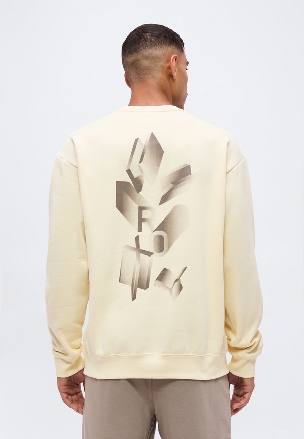 Puma X HYROX HEAVYWEIGHT CREWNECK - Sweatshirt - buttercream