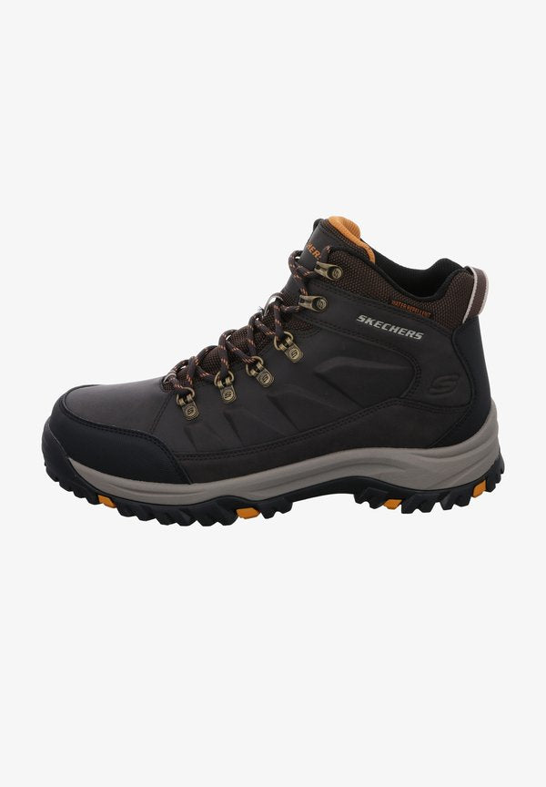 Skechers RELMENT-DAGGETT OUTDOOR - Lace-up ankle boots - braun dunkel