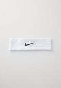 Nike Performance FURY CLASSIC HEADBAND - Sweatband - white/black