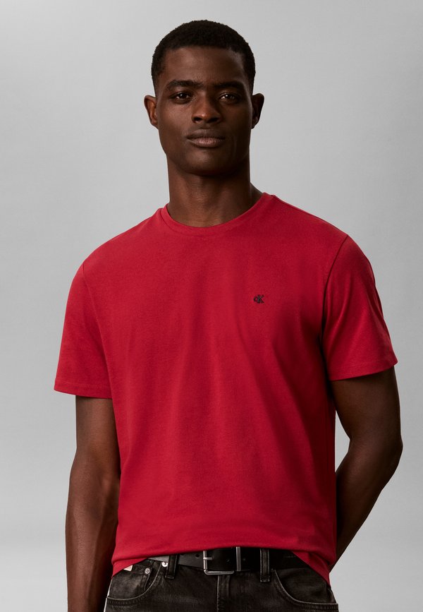 Calvin Klein Jeans CLASSIC MONOGRAM - Basic T-shirt - rio red