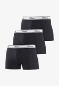 s.Oliver 3 PACK - Trunks - schwarz