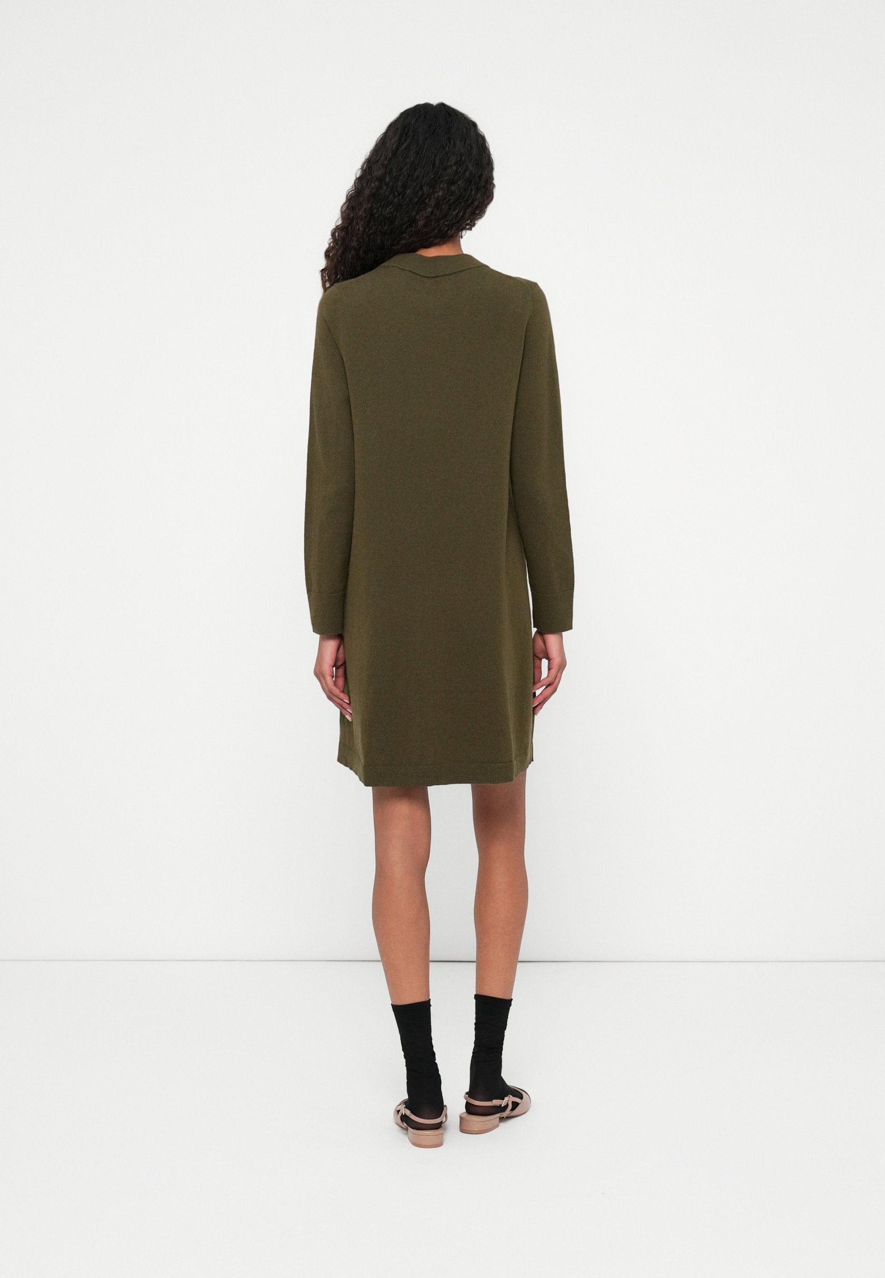 Marc O'Polo DENIM DRESS LONGSLEEVE CREW NECK