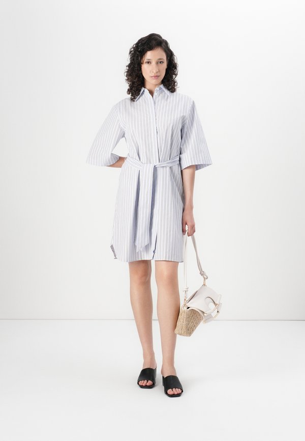 Selected SLFELLEN STRIPED BOXY SHIRT DRESS