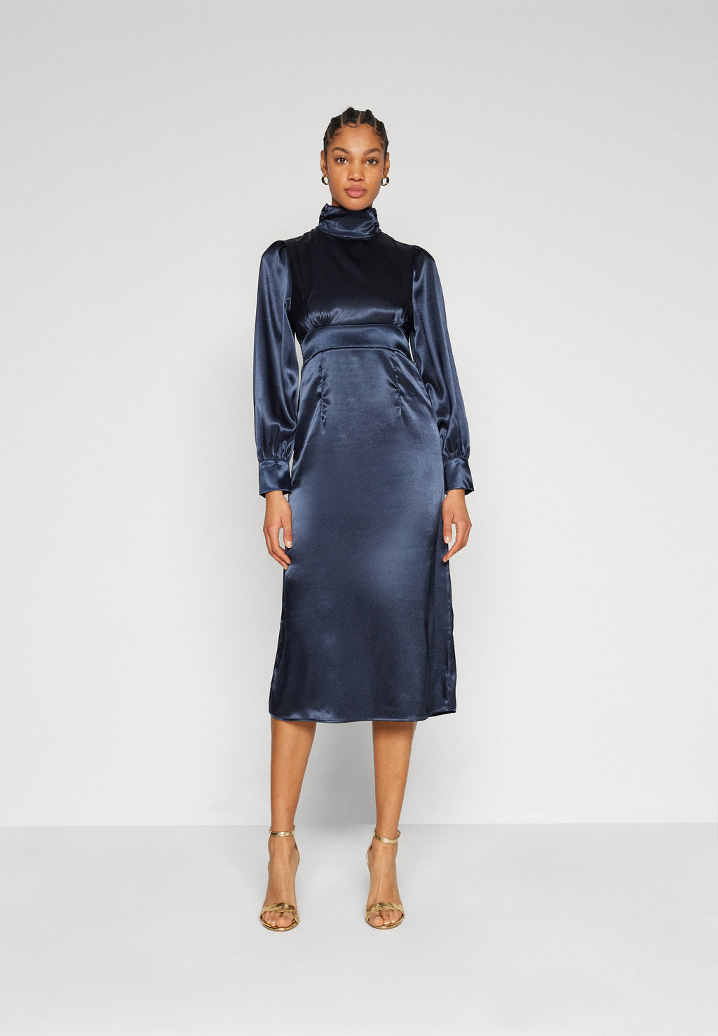 VILA VIHARPER MIDI DRESS