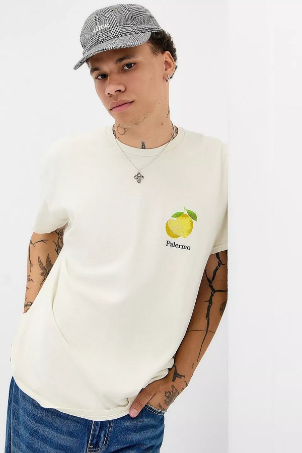 BDG Urban Outfitters PALERMO LEMON TEE