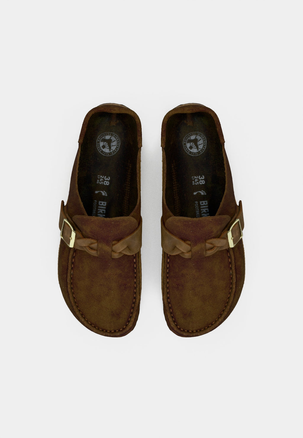 Birkenstock BUCKLEY BRAIDED LEOI/LEVE CARAFES NARROW