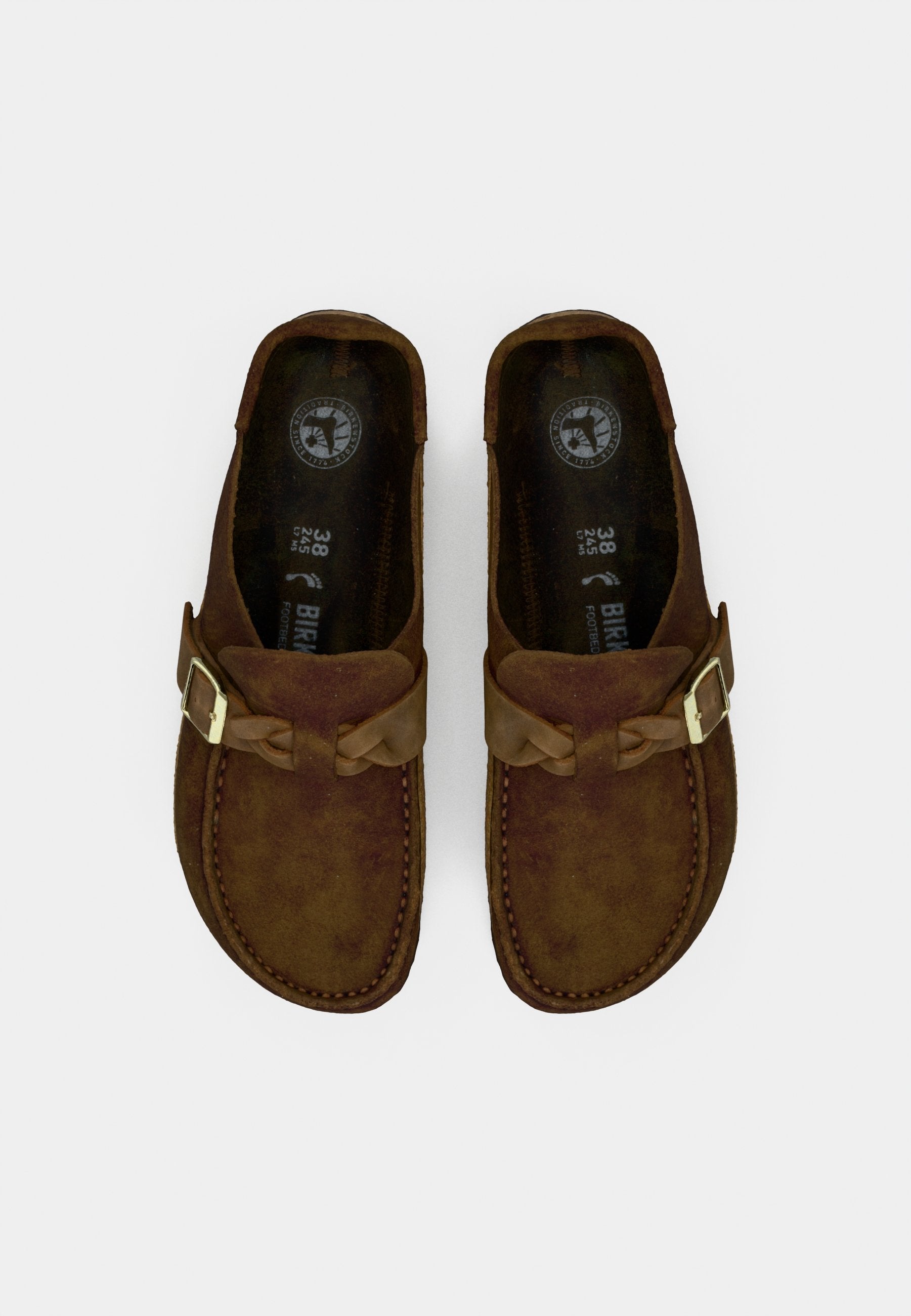 Birkenstock BUCKLEY BRAIDED LEOI/LEVE CARAFES NARROW