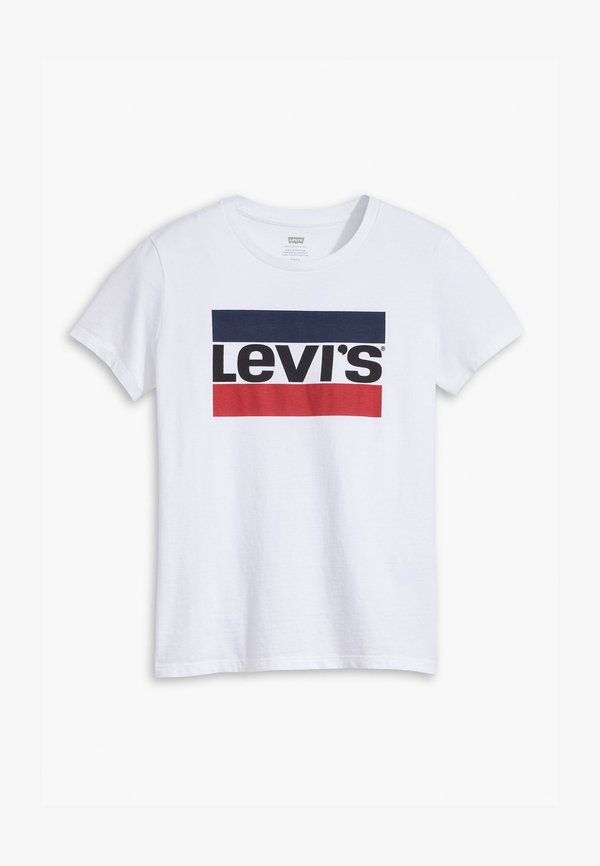Levi's® THE PERFECT TEE - Print T-shirt - white