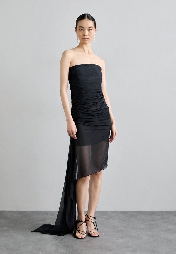 Ioannes DRAPED TUBE DRESS