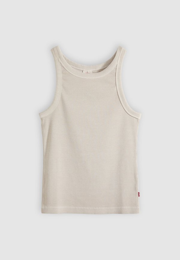 Levi's® ESSENTIAL RACER TANK - Top - garment dye chateau gray